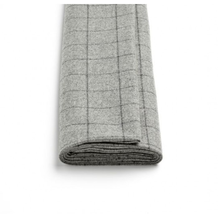 Soft Grey Windowpane Flannel CODE: FS479L-A271211