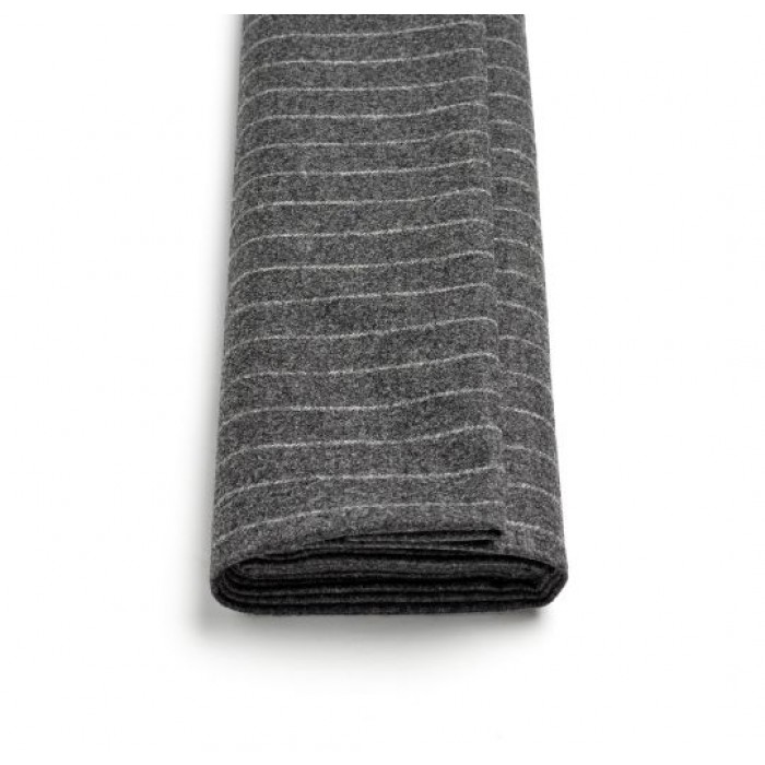 Mid-Grey Wide Chalk Stripe Flannel CODE: FS479L-A271622